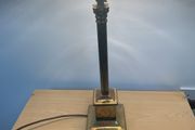 vintage brass lamp