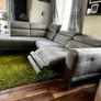 L right facing sofa grey fabric Image 4