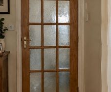 Internal Wooden Glass Panel Door