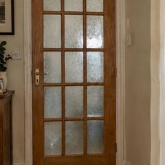 Internal Wooden Glass Panel Door
