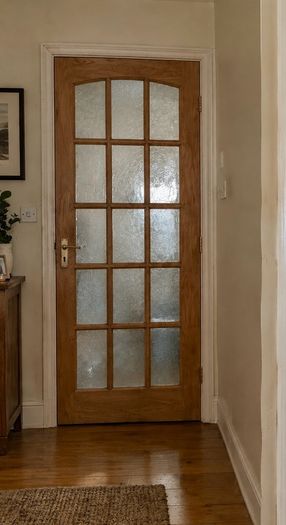 Internal Wooden Glass Panel Door