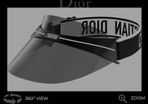 Dior Visor in Black