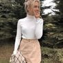 TOPSHOP studded A-line mini skirt Sz 10 UK - BNWT Image 2