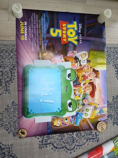 Toy Story 5 Cinema Quad poster