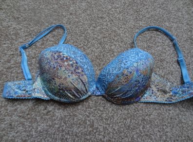 stunning blue bra new