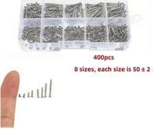400 self-tapping wood screws set