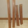 Pine dining table and chairs set Image 2