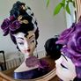Bella Lux "Bride of Frankenstein" Gothic Glam Halloween Bust Viral sold out 22inch jumbo Image 2