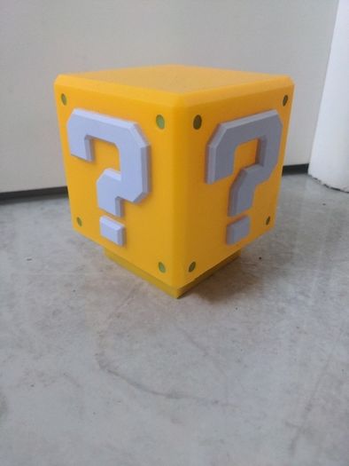 Paladine Super Mario mini question block