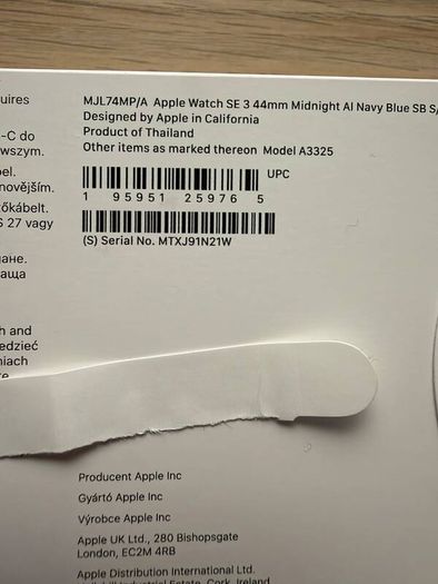 Apple Watch SE 3 44mm (2026)