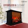 NEW SALE | Electric Fire, Electric Fireplace | Fireplace with LED Flame Effect | Battery Powered Lamp Image 6