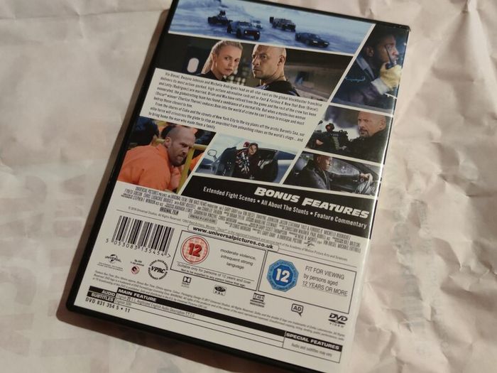 Fast & Furious 8 Dvd