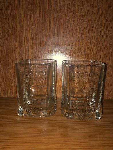 Bushmills whiskey glasses