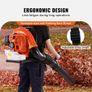 Backpack Leaf Blower, 79CC 2-Cycle Gas Leaf Blower with 3L Fuel Tank, 930CFM Air Volume 184MPH Speed, Ideal for Lawn Care Image 2