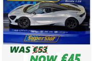 Scalextric McLaren 720S Slot car ( H3982 C3982 classic street supercar gt)