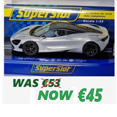 Scalextric McLaren 720S Slot car ( H3982 C3982 classic street supercar gt)