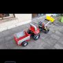 ride on tractor with trailer Image 2