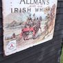 large  allmans  whiskey  metal  sign Image 3