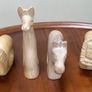 Four sandstone animal serviette holders or ornaments Image 10