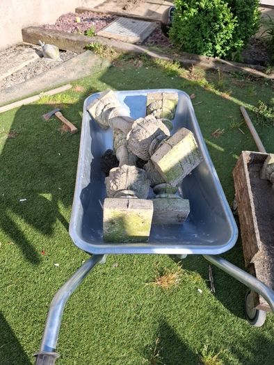 stone garden pedestal