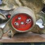 Vintage Brass Table Clock Knight on Horseback and Dragon, Saint George and Dragon, Mechanical  Clock SLAVA 11 JEWELS,  Working Image 10