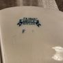 Plates x 2 with Wall Hangers - Argyle Burslem Image 6