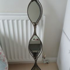 Mirror and Candle Holder