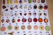 Handmade food miniatures for doll houses