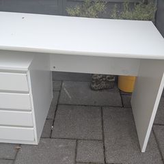 Jysk white office desk