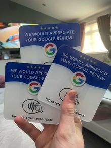 Goggle review cards