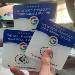Goggle review cards