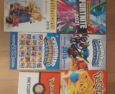 10 Books - Pokemon, Minions Fortnite Minecraft etc