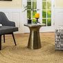 FREE P&P Hand Braided Natural Jute Rug Handmade Round Area Rug for Home Decor (60 x 60 cm) Image 5