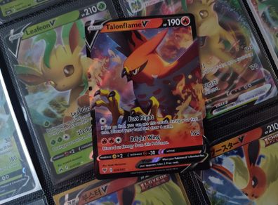 Talonflame V ! Ultra Rare ! from Vivid Voltage Set ! 2020 ! Pokemon Card !