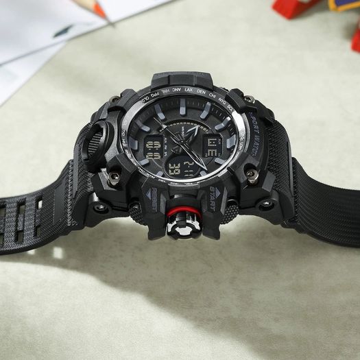 Brand New findtime Men's Digital Watch Sports Watches Military Black Wristwatch Boys,5ATM Waterproof