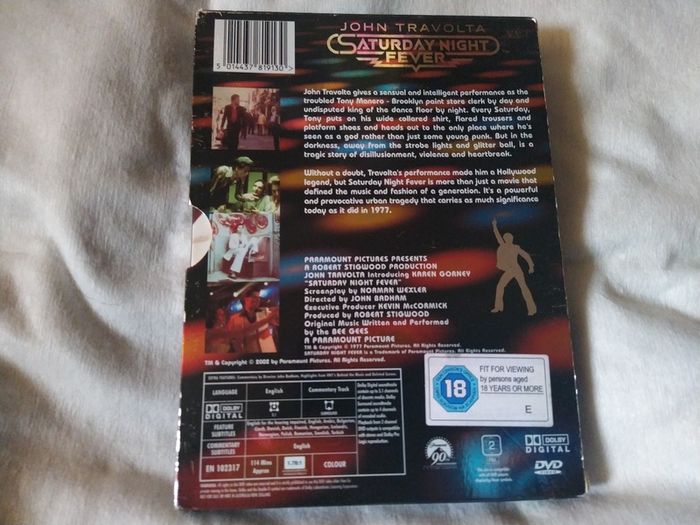 Saturday Night Fever Dvd