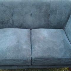 Two seater Sofa (Green Velvet)non smoking home