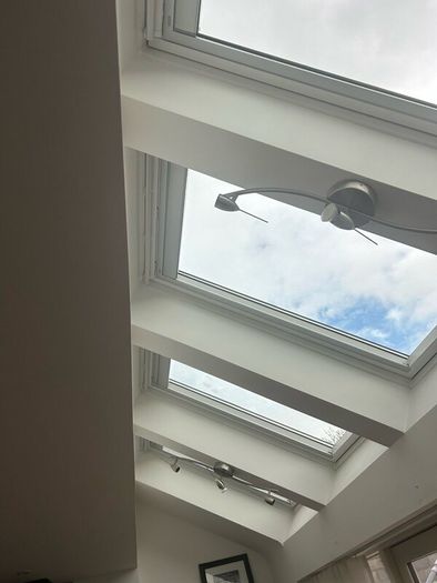 4 x Velux windows and remote control blinds