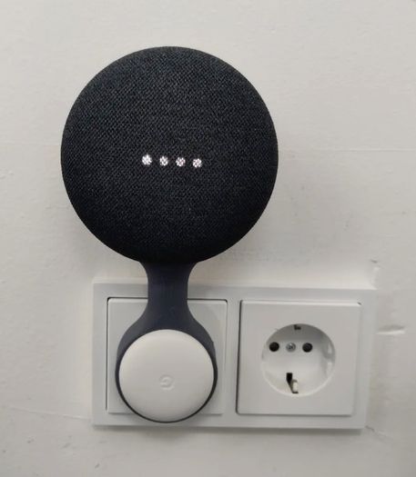 Google Nest Mini wall mount - socket holder