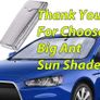 Car Windshield Cover, Car Sun Shade Protection, Interior Sun Shades, Universal Anti Uv Front Folding Sun Shade Sun Visor For Car, 150 X 80 Cm Image 7