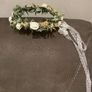 Flower girl head piece and bracelet Image 3