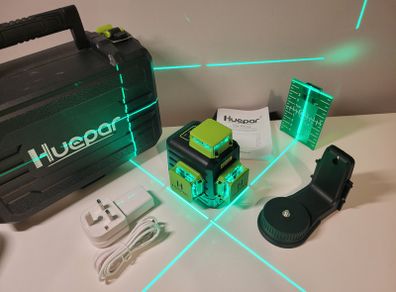 New Self-levelling green laser level 3x360 Huepar