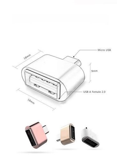 Micro USB to USB OTG Adapter