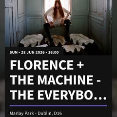 florence and machine ticket