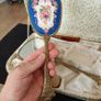 Old Handle Mirror Hair Brush Comb Clothes Brush Image 7