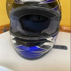 Sheoi Dom design motor bike helmet . Size large