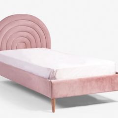 Next kids pink rainbow bed