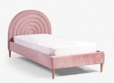 Next kids pink rainbow bed