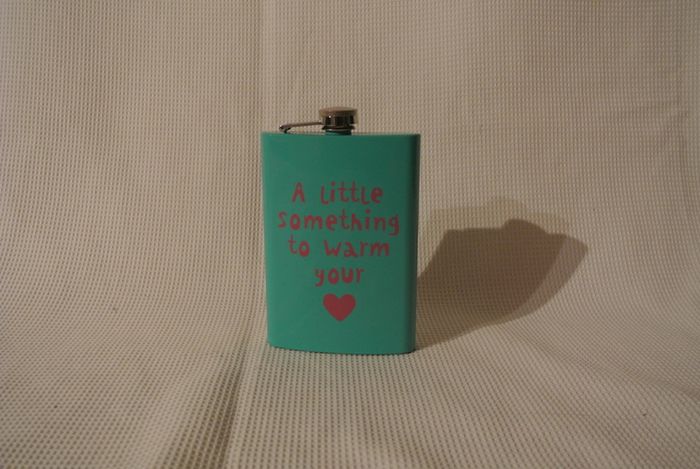 8 Oz Hip Flask - As New.
