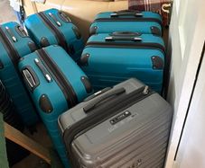 Expandable Hard shell Suitcase Luggage x 6